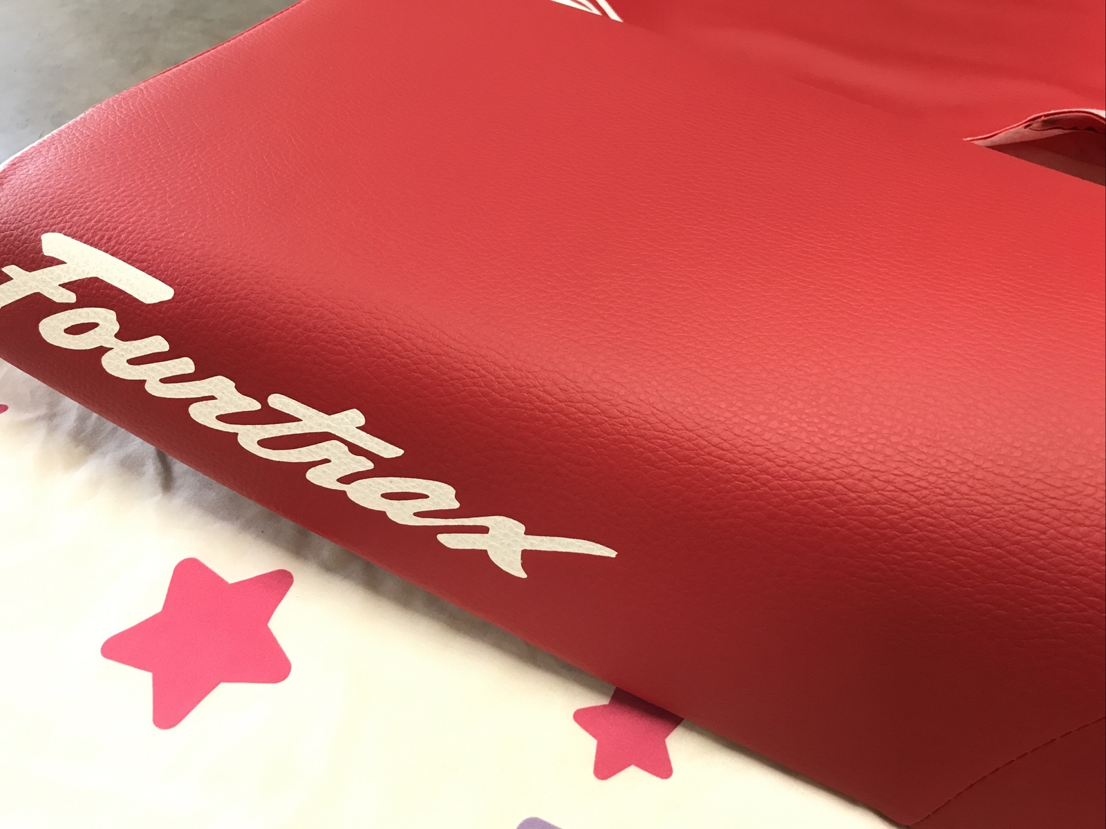 HONDA TRX250R SEAT COVER FOURTRAX 1987 TO 1988 MODEL SEAT COVER RED (H*-266)