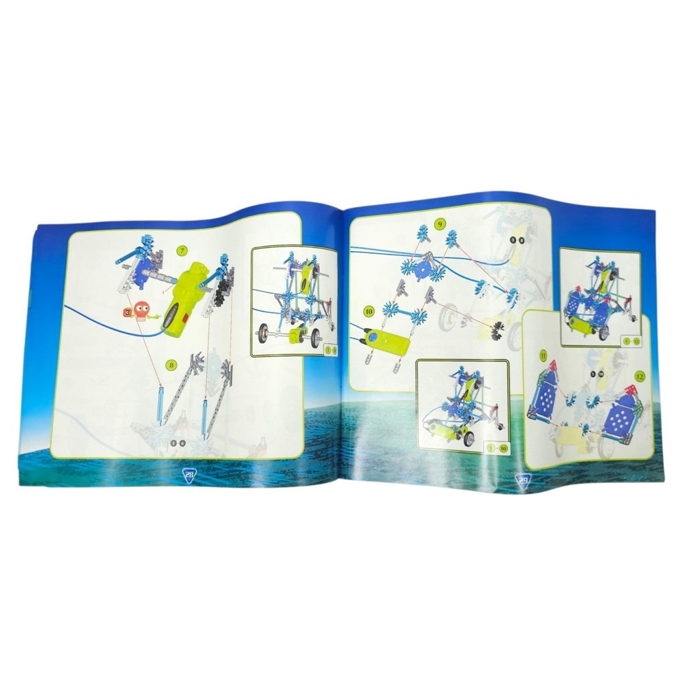 K'NEX Cyber Cybots Instruction Manual 18005 Programmable Robots 2000 Edition