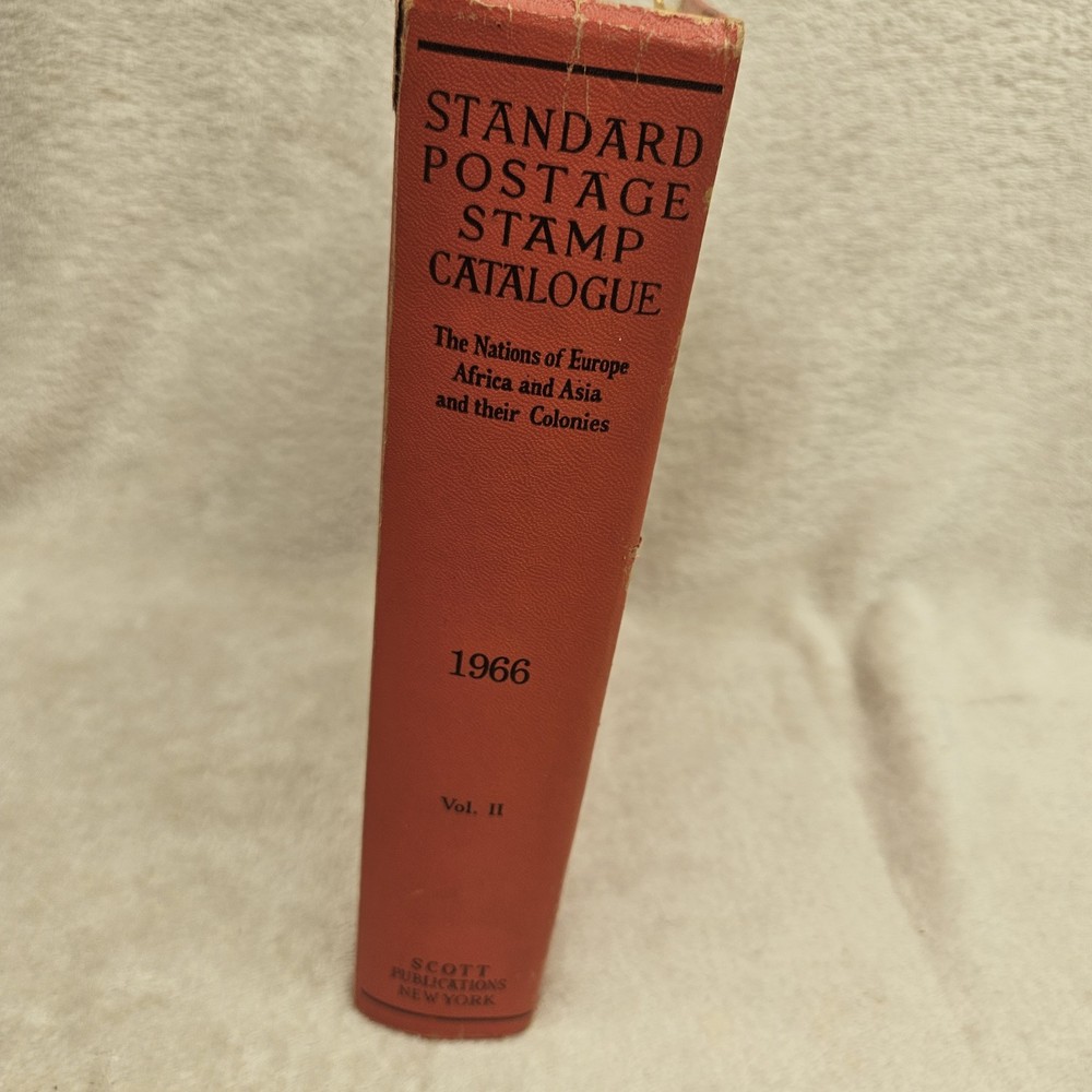 1966 Scott's Standard Postage Stamp Catalogue Volume II Europe & Colonies