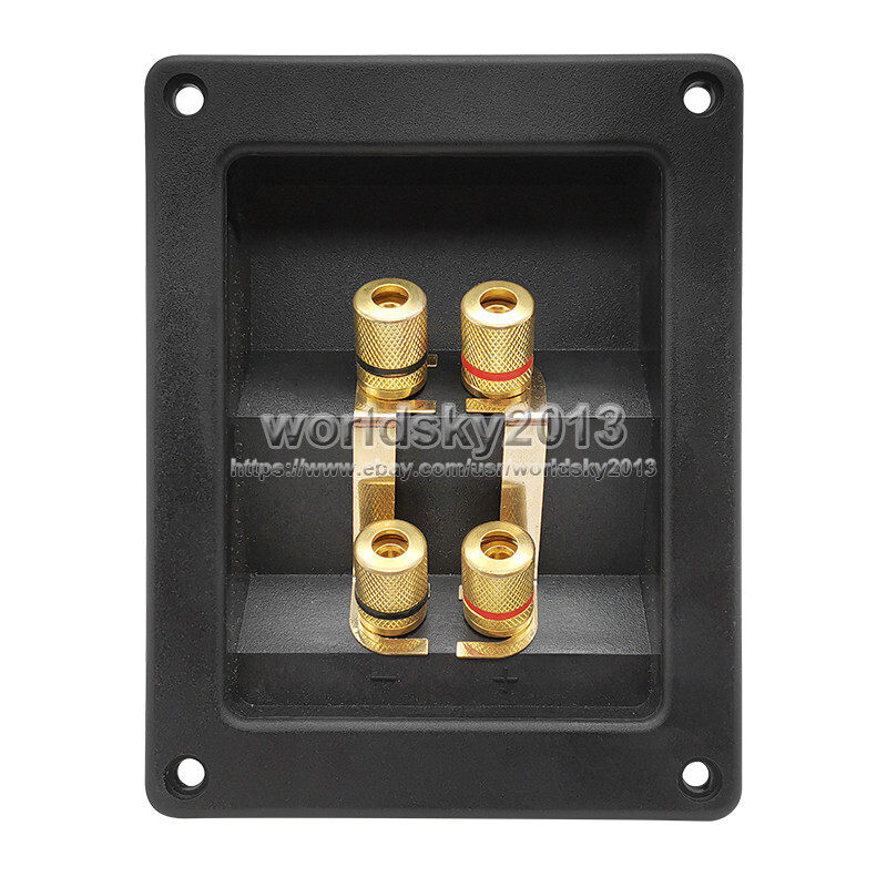 2pcs SP60 2 Way 2 Unit Speaker Frequency Divider Crossover Filters Junction Box