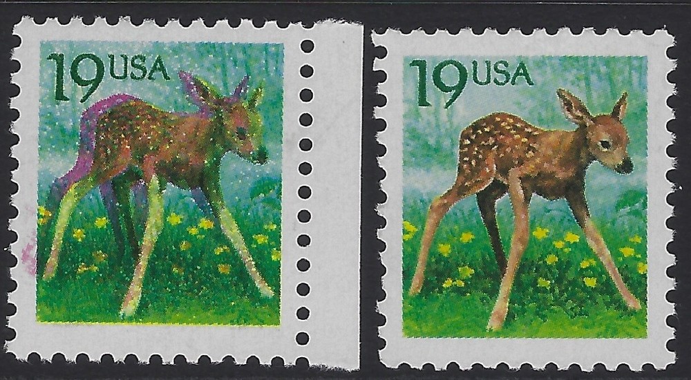 US Scott # 2479 - Dramatic Color Shift Error & Regular - MNH            (P-5020)