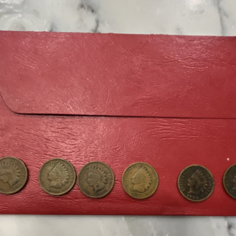 Indian Head Small Cent Lot6 1898-1908