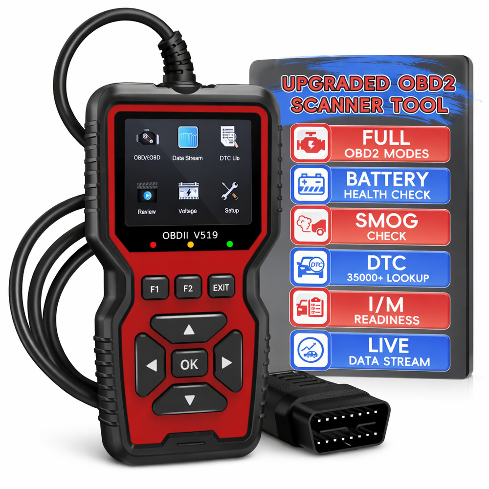Automotive OBD2 Scanner Tool OBD Code Reader Car Diagnostic Check Engine Fault