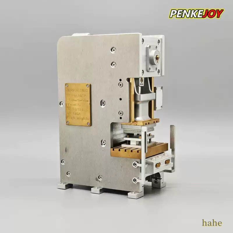 Mini Dynamic Punching Machine Stamping Machine Diecast Model Gift HomeCollection