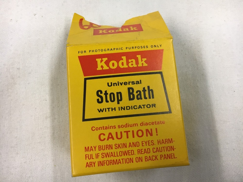 6 NOS Kodak Universal Stop Bath With Indicator Packets
