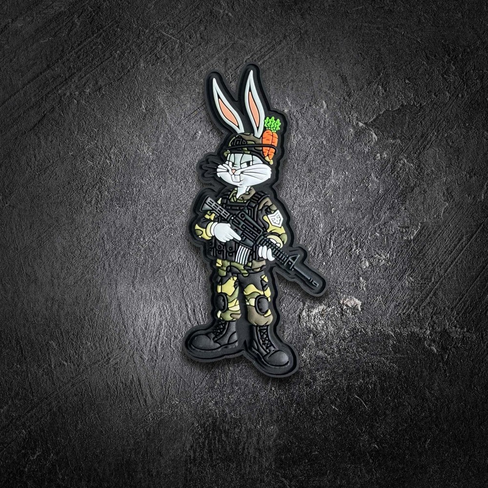 Tactical Bugs Bunny PVC Morale Patch