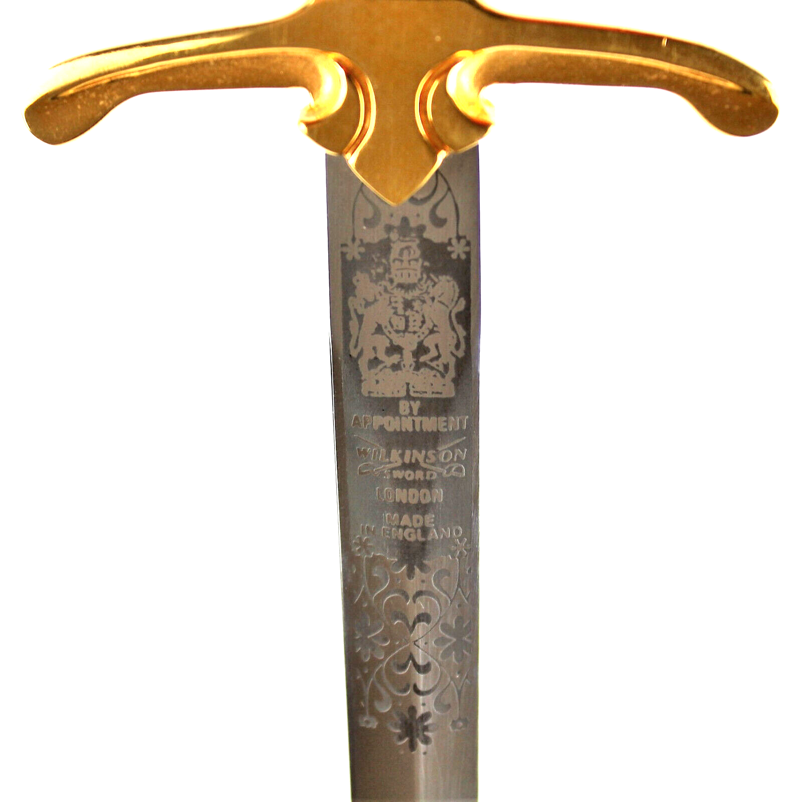 WILKINSON SWORD "BY APPOINTMENT" LONDON MADE IN ENGLAND PRESENTATION SWORD +CASE