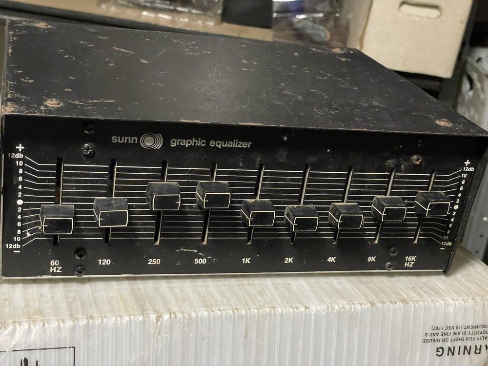 Sunn Graphic Equalizer Untested