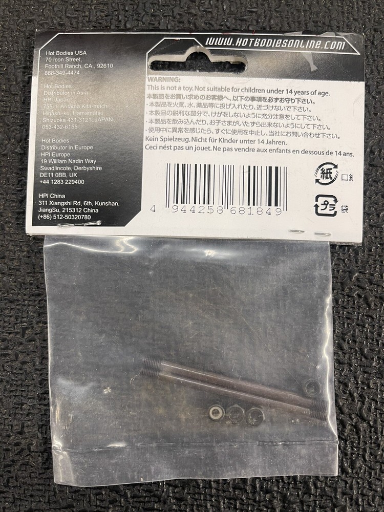 Hot Bodies Suspension Shaft Outer/Threaded- HB68184