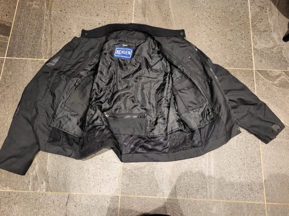 Nexgen textile motorcycle jacket Size L