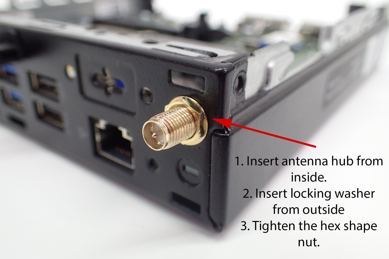WiFi Antenna Cable Kit Wireless For Dell Optiplex 3060 3070 3690 7050 MFF Micro