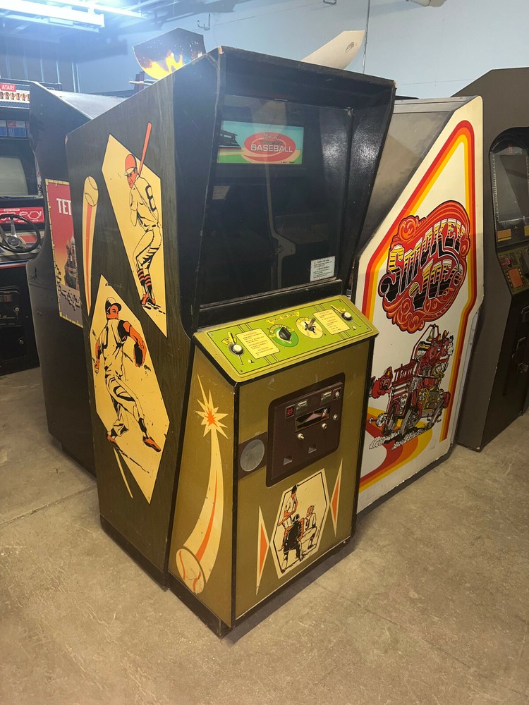 TORNADO BASEBALL ARCADE MACHINE by MIDWAY 1976 (Excellent Condition)