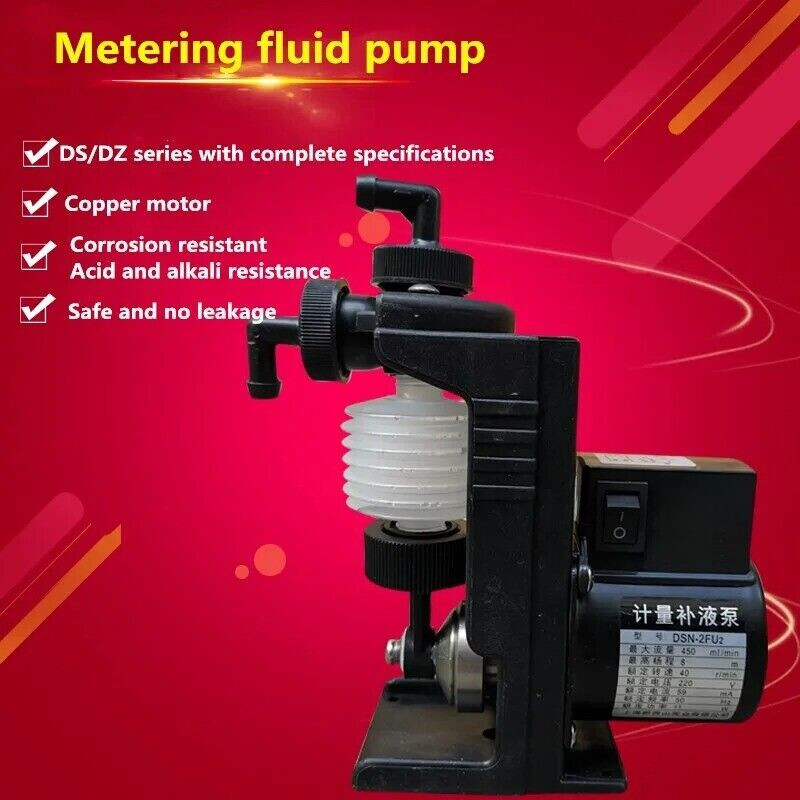 Small Flow Metering Fluid Dosing Pump Machine Pump Laminating Machine Pu DS-2FU2