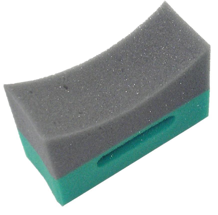 12 Pack Contour Tire Dressing Applicator Sponge TDA1-12