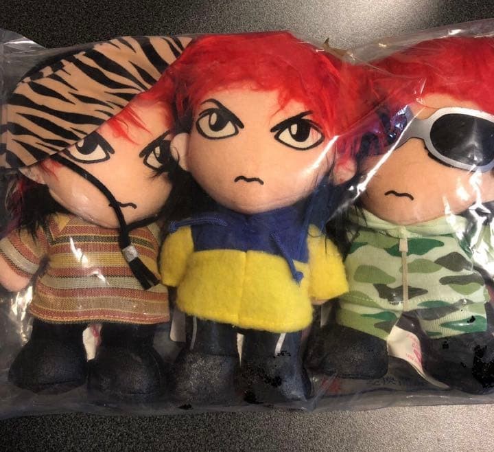 hide stuffed toy set of 3