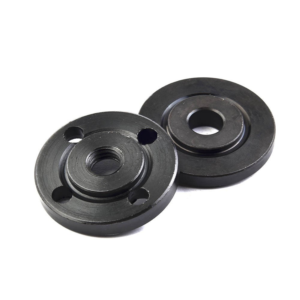 1 pair Flange Nut For Angle grinder type 100 Thread replacement Fixing tool