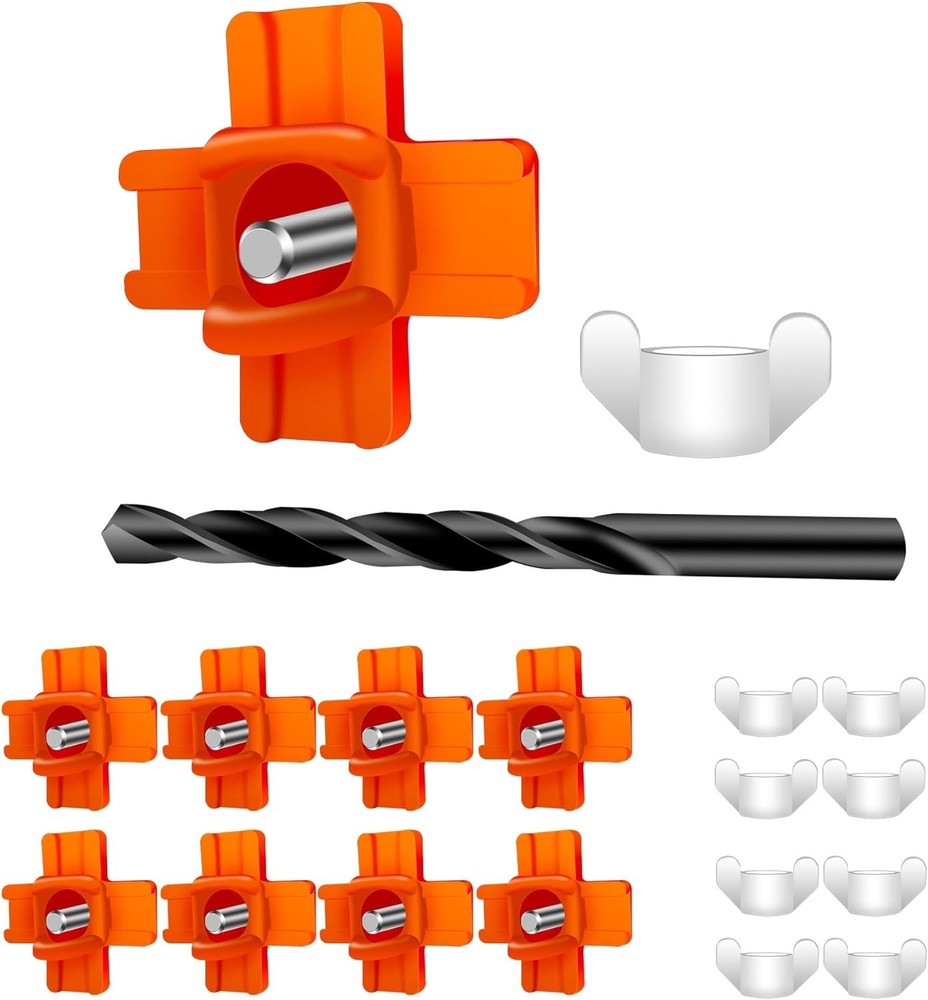 Efficient Horizontal Chicken Waterer Nipples - 8-Pack for Healthy Poultry