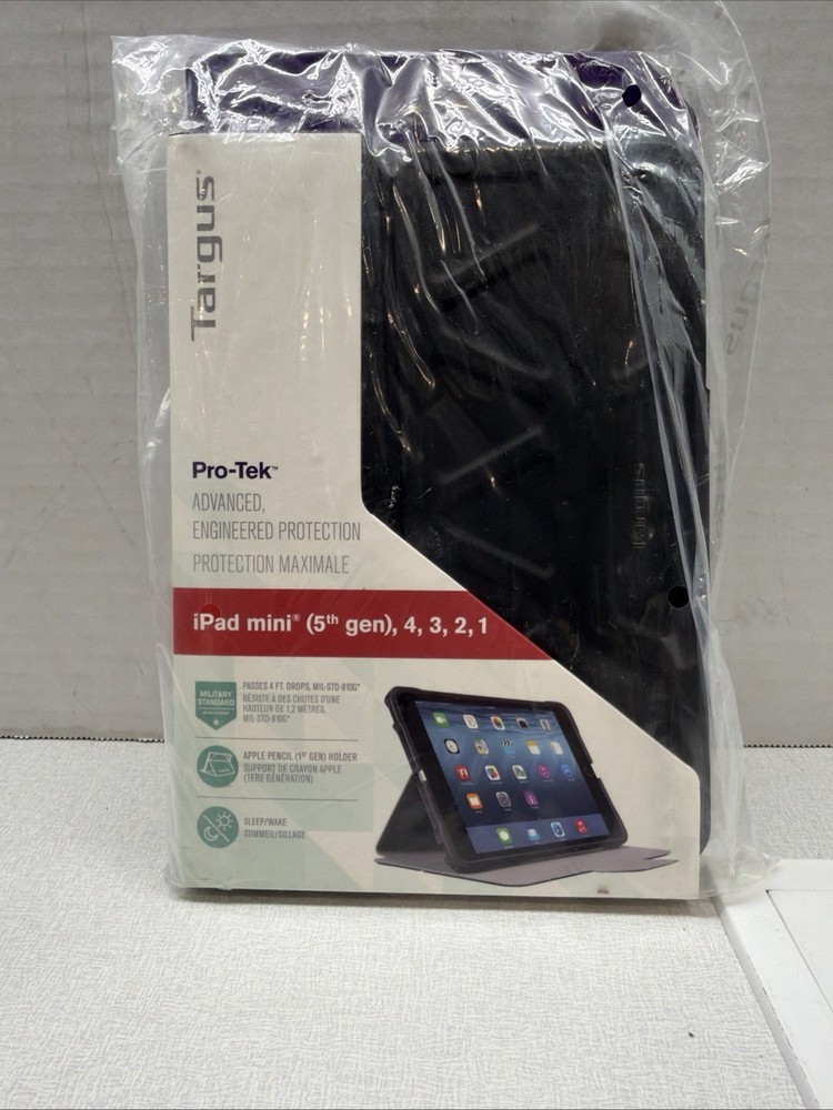 Targus PRO-TEK iPad mini Fold Case (5th Gen) Antimicrobial