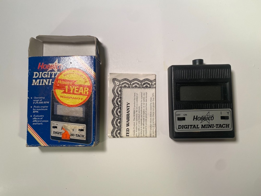 Hobbico HCAP0400 Digital Mini Tach Tachometer