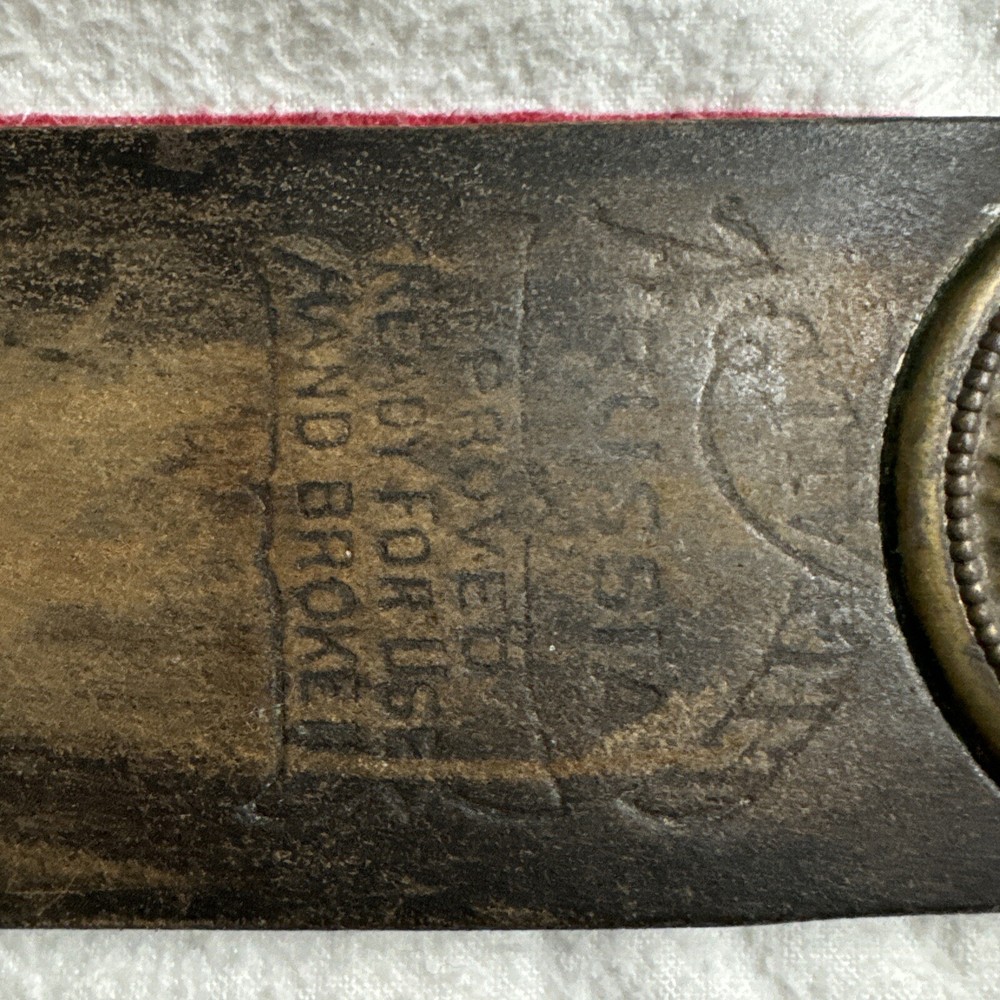 Vintage Russian Leather Strop