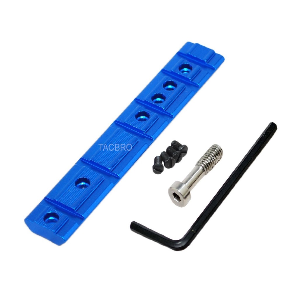 Blue Ruger 10/22 Scope Base Mount &Take Down Action Screw Combo Kit