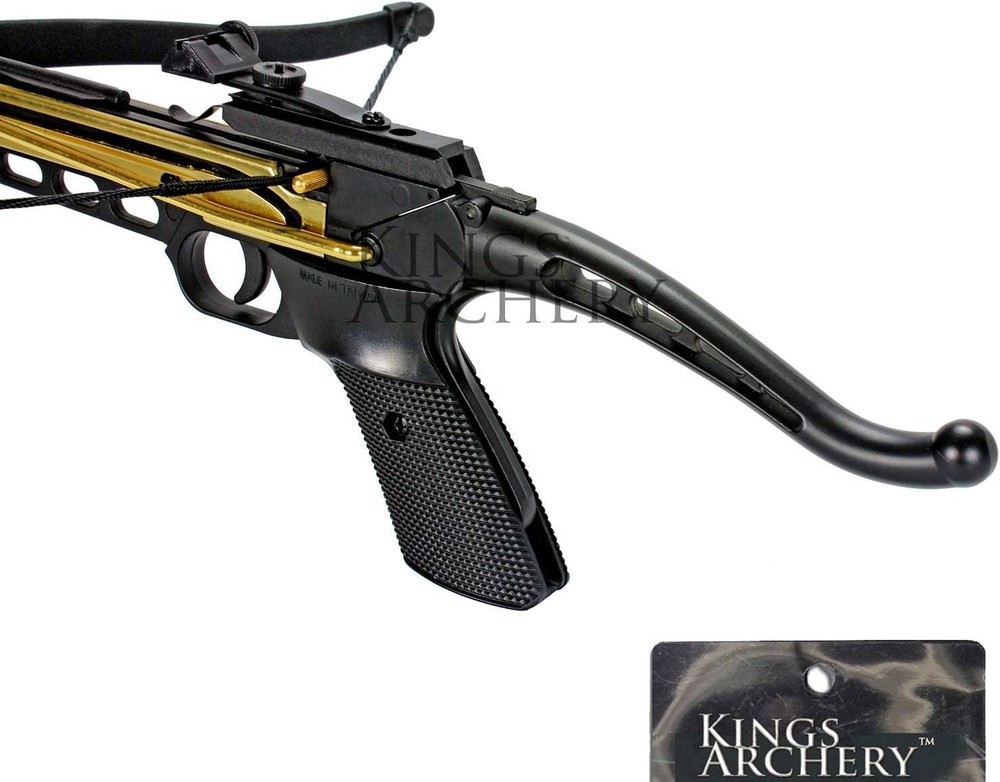 Self-Cocking Bundle with Adjustable Sights, Spare and Caps, 27 Aluminim Arrow...