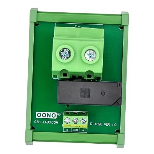Passive 12V SPST 90Amp 277VAC/60VDC Latching Relay Module, DIN Rail Mount, D