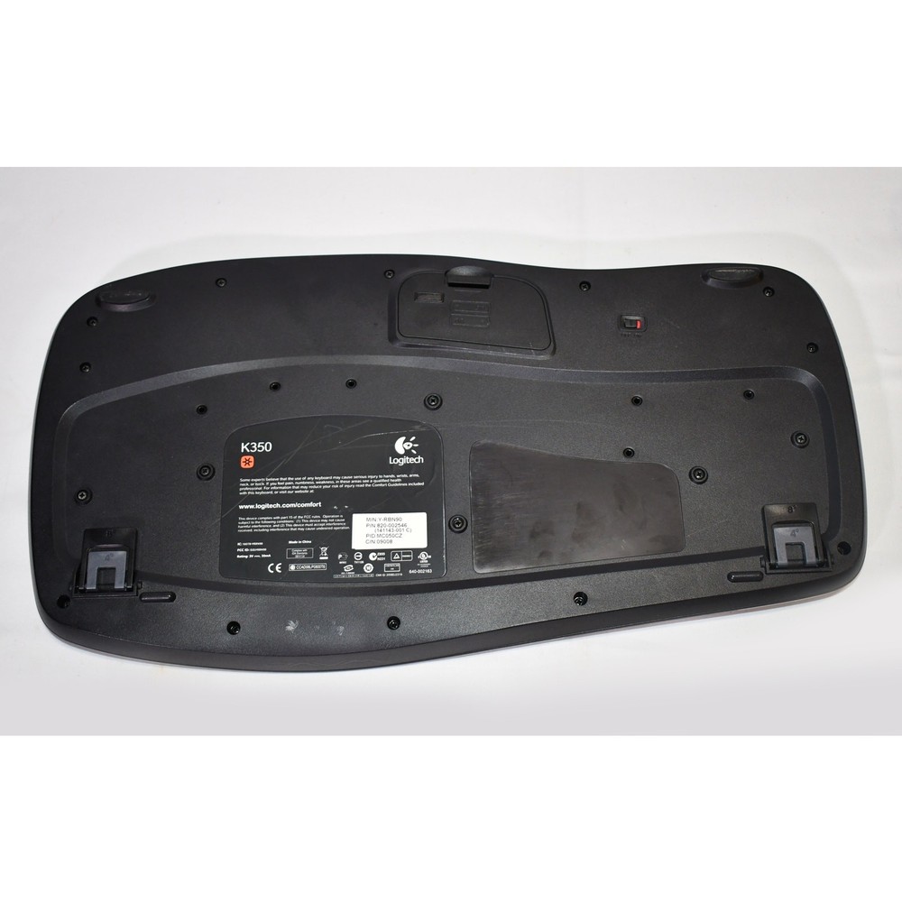 Logitech MK550 Wireless Wave Keyboard Mouse Combo Tested Works 0326