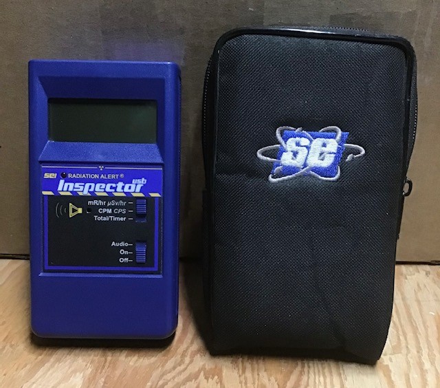 S. E. International Radiation Alert Inspector With Case Battery Bundle