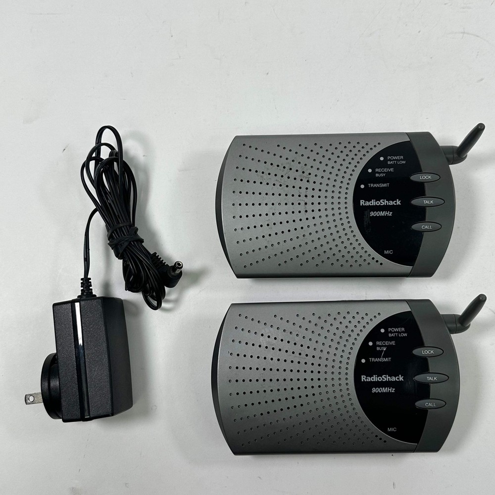 RadioShack 900MHz Wireless Intercom Systems 43-3102