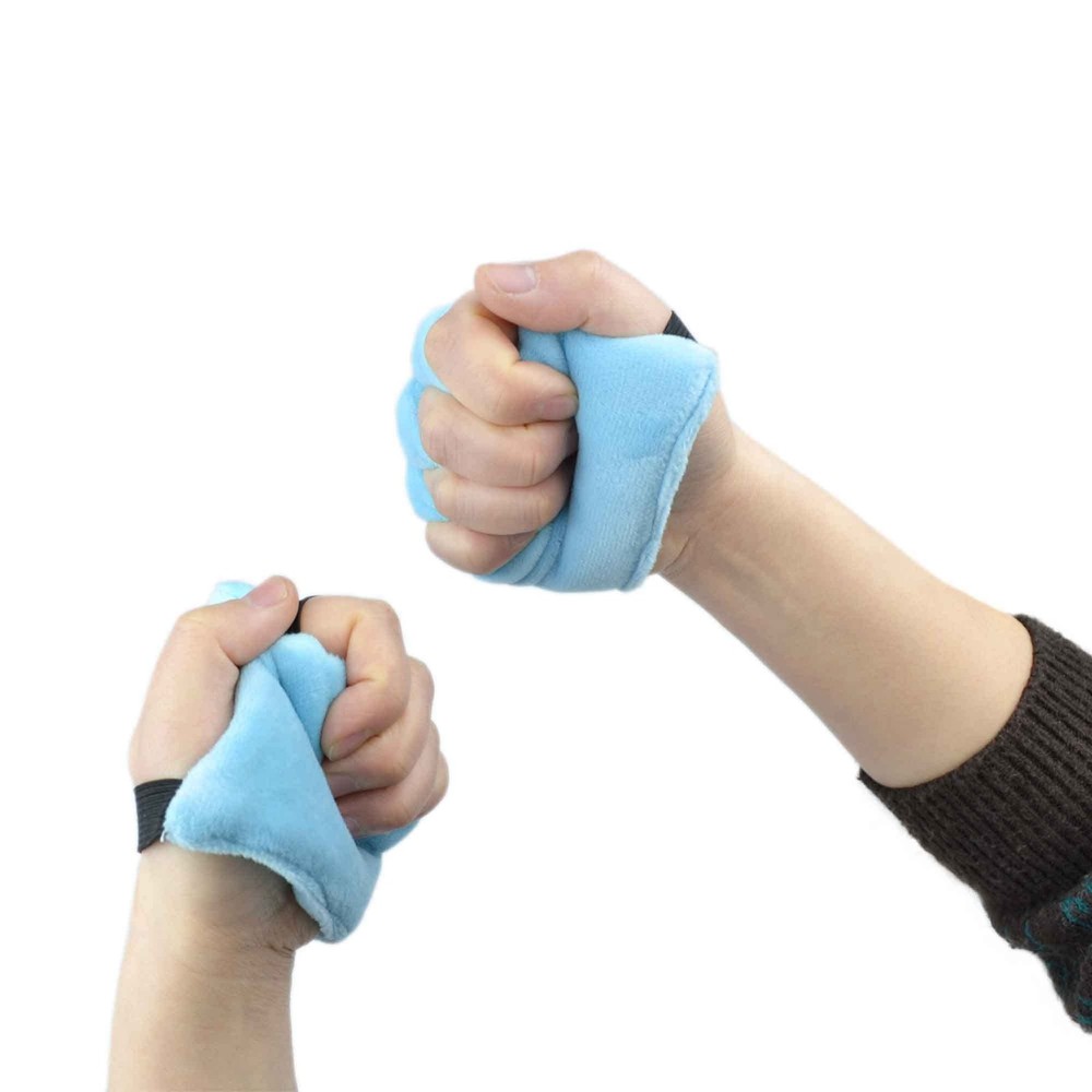 rainbowstar 1 Pair Palm Protector with Finger Separators for Contracture Prev...
