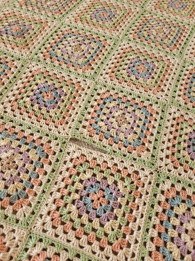 Bedspread Handmade with Bucilla Cotton