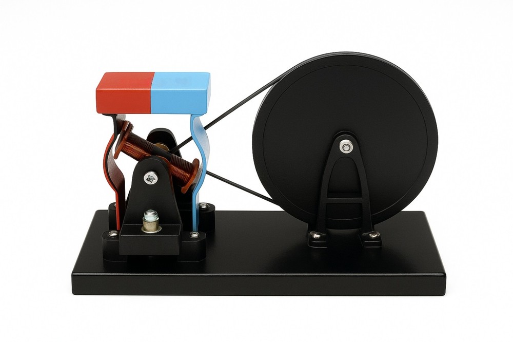 Manual Dynamo Electricity Generator Model for Physics Demonstration