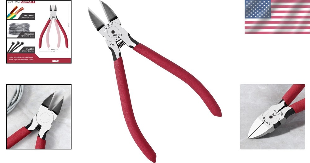 Lightweight & Durable P6 Flush Cutters – Effortless Cutting for Professionals