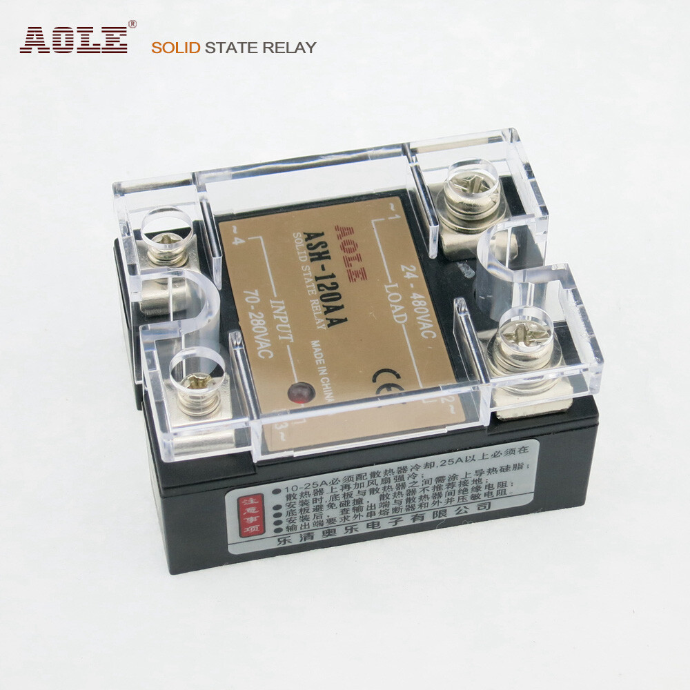 120A single-phase thyristor solid state relay ASH-120AA AC-AC