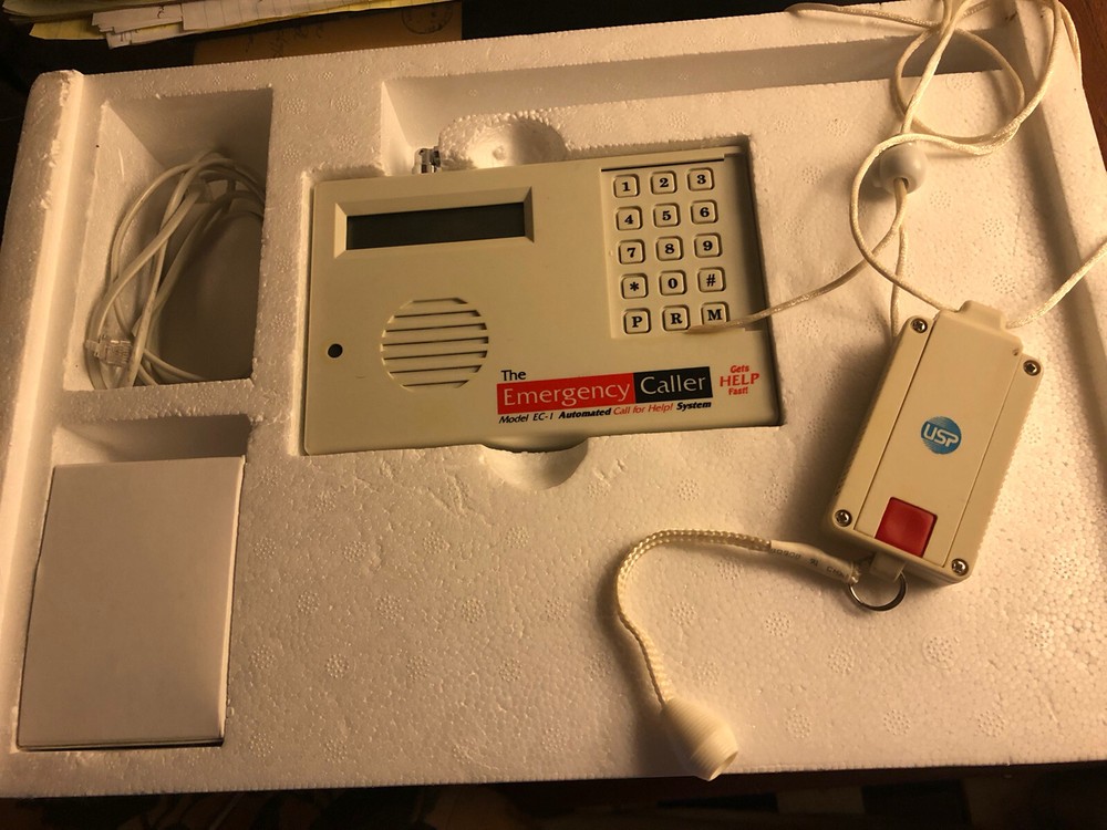 IT WORKS!! Pull for Help Emergency Caller!  Automated "Call for Help!" System