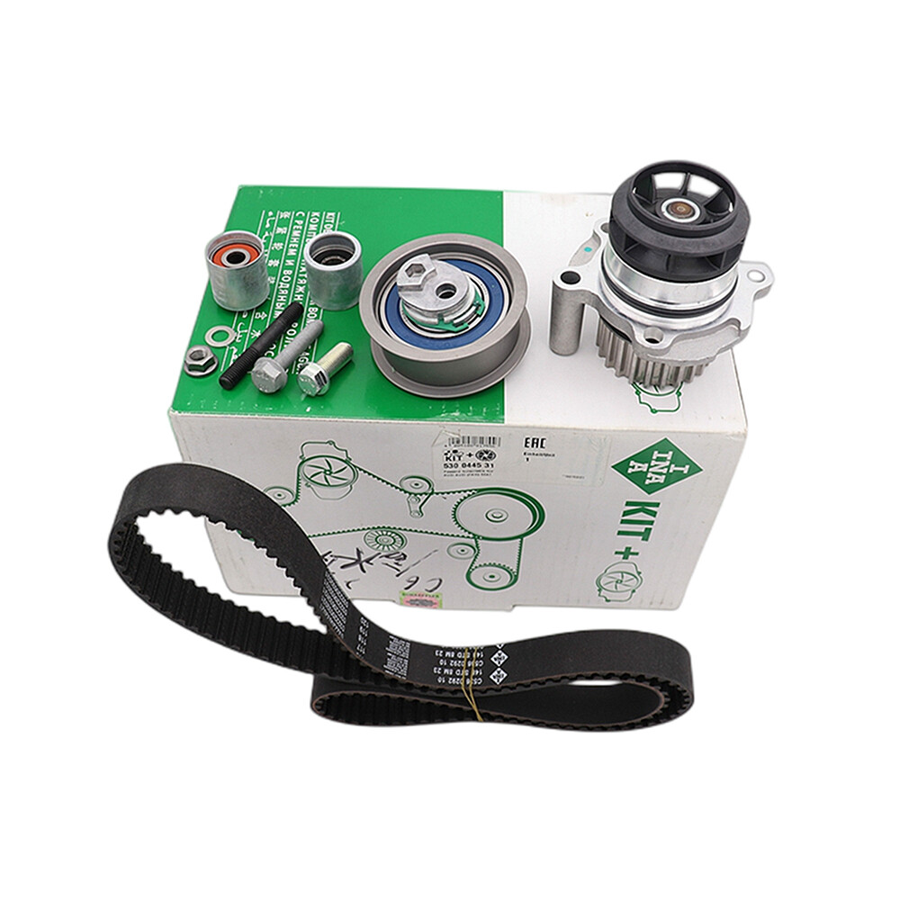 INA OEM Engine timing belt tensioner kit 06F198119A For VW Jetta Golf AUDI A4 A6