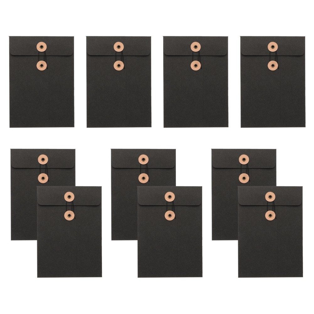 10 Pcs Strap File Bag Newspaper Storage Binder Document Carrying