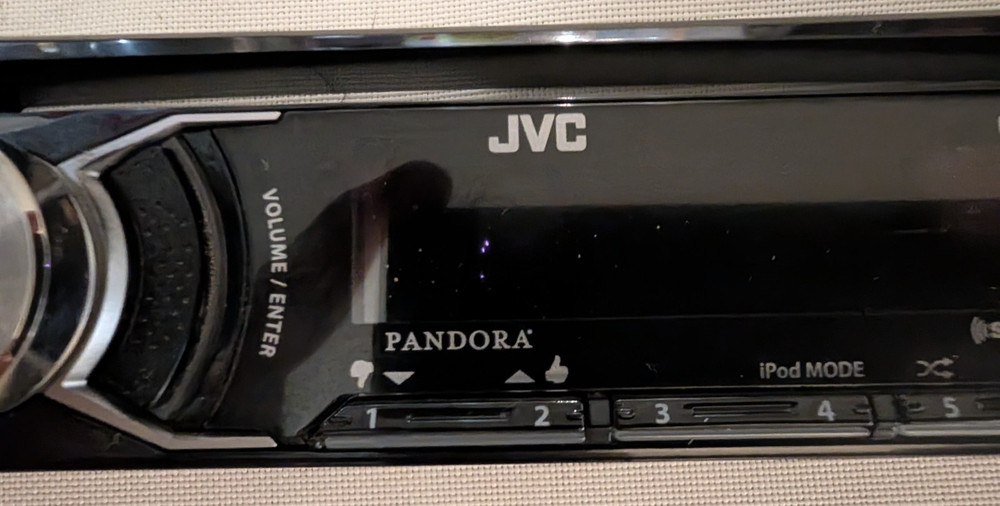 JVC KD-R640 FACEPLATE ONLY