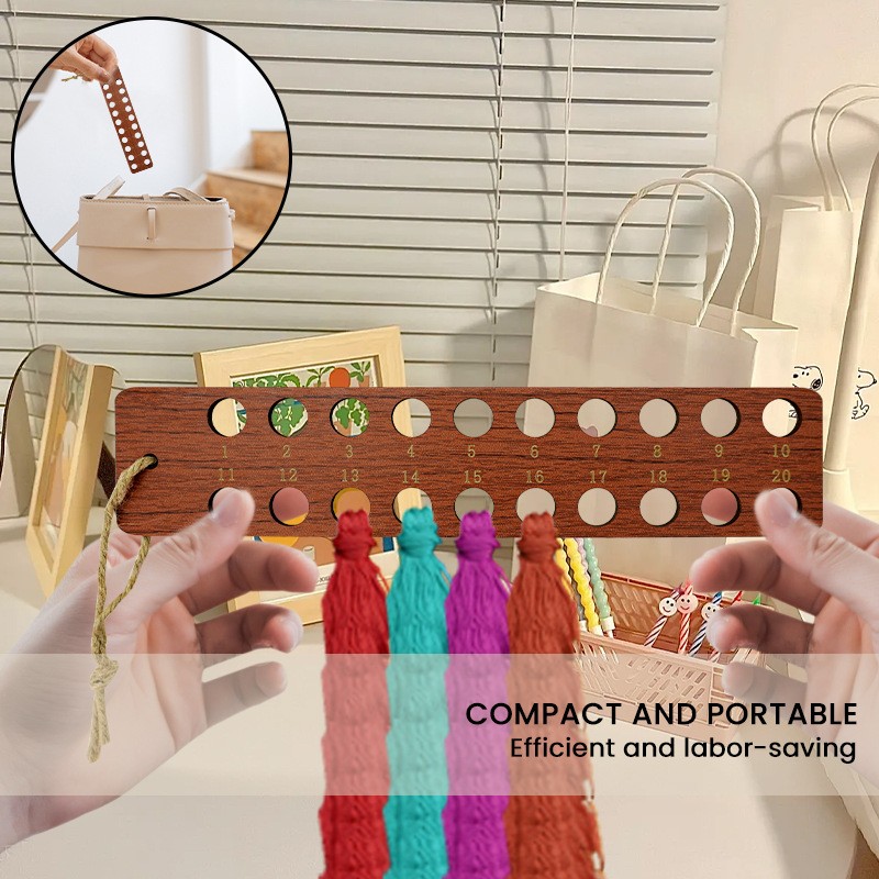 Durable Space-Saving Non-Slip Practical Non-Toxic Embroidery Thread Storage Rack