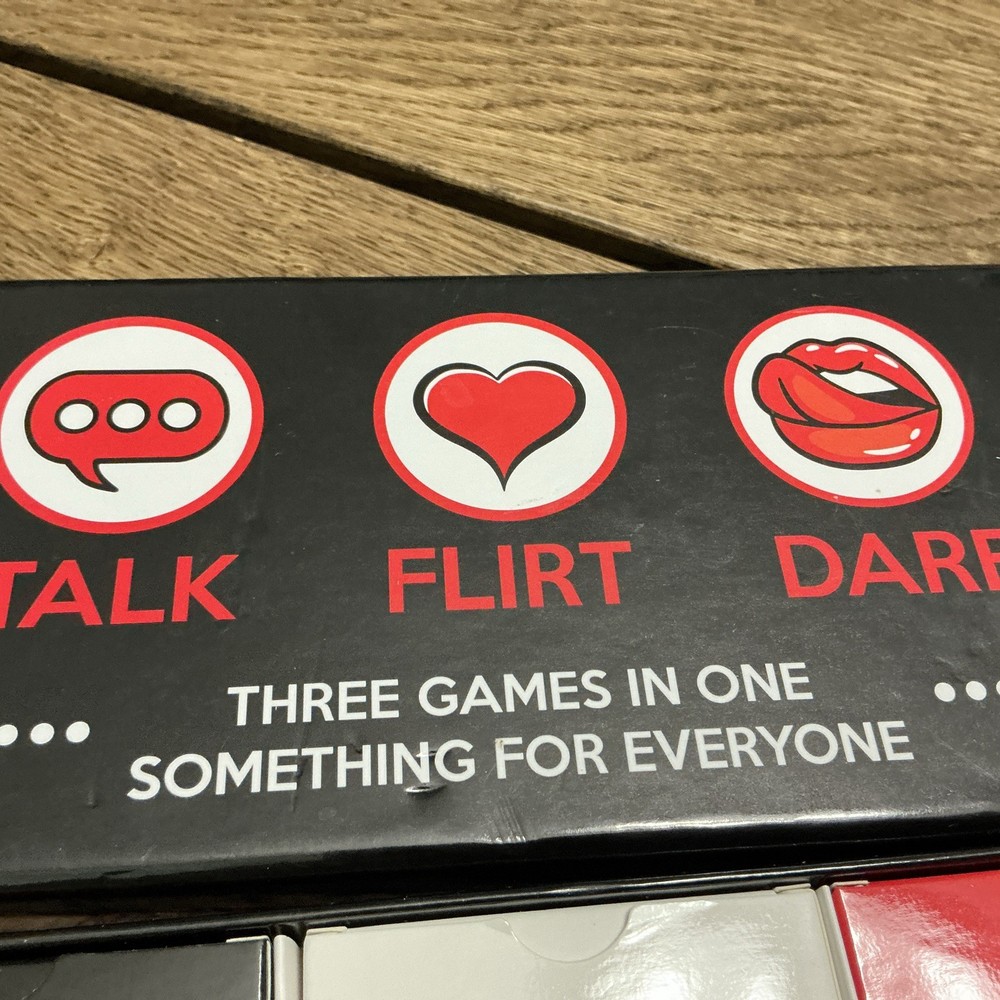 Talk Flirt Dare Card Game