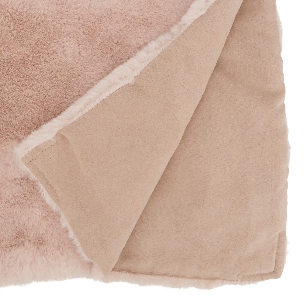 Faux Fur Rabbit Table Runner
