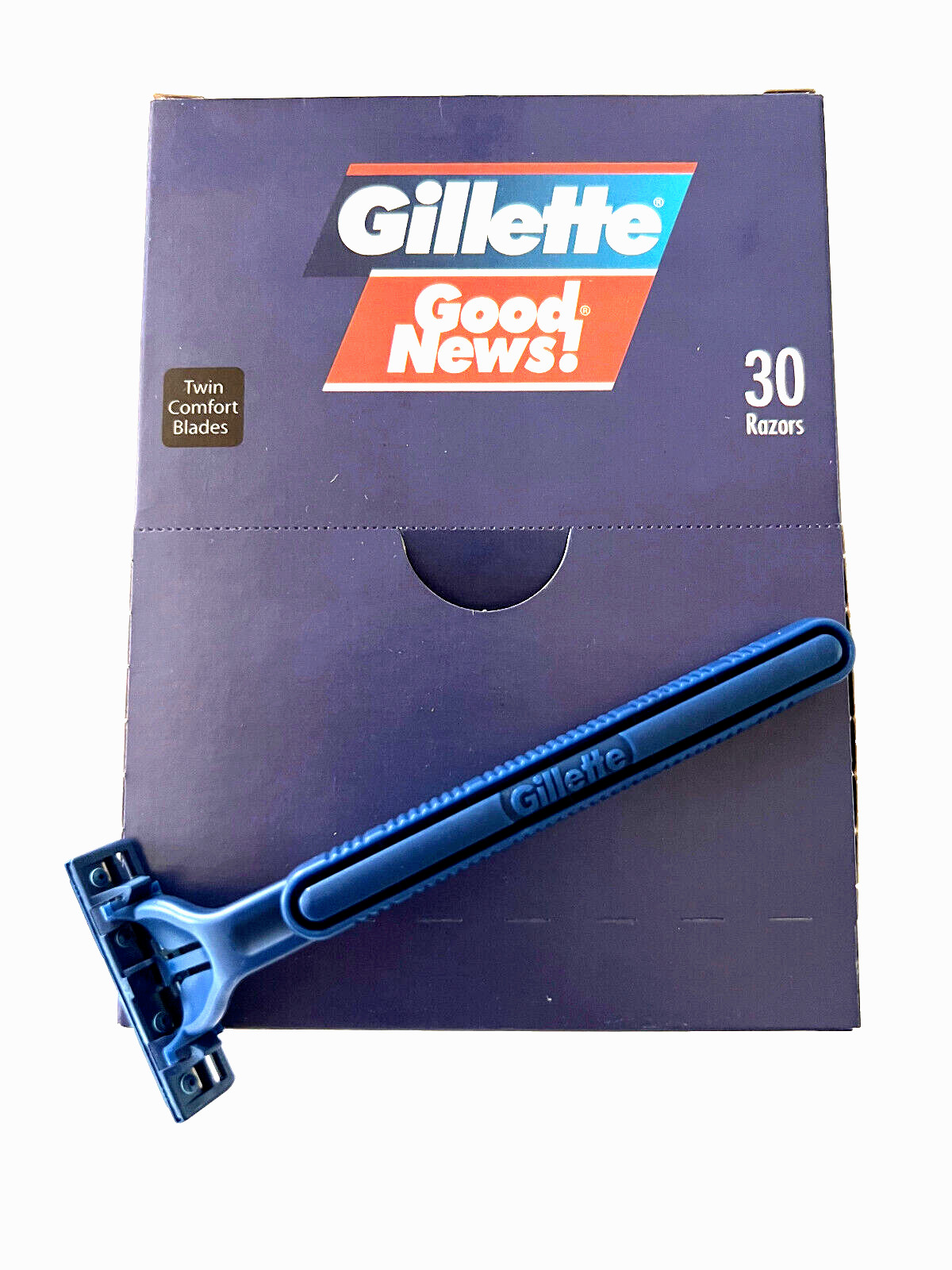 Gillette Good News Disposable Razors Twin Blade Box of 30 Pieces LUBRICATED