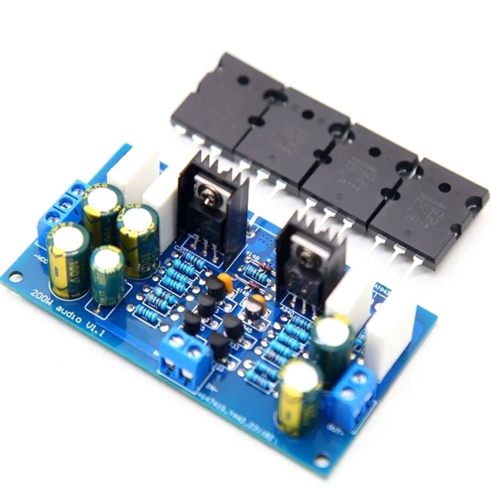 DC 35-60V 200W Mono Power Amplifier Board HiFi PCB Audio Amp Module Replacement