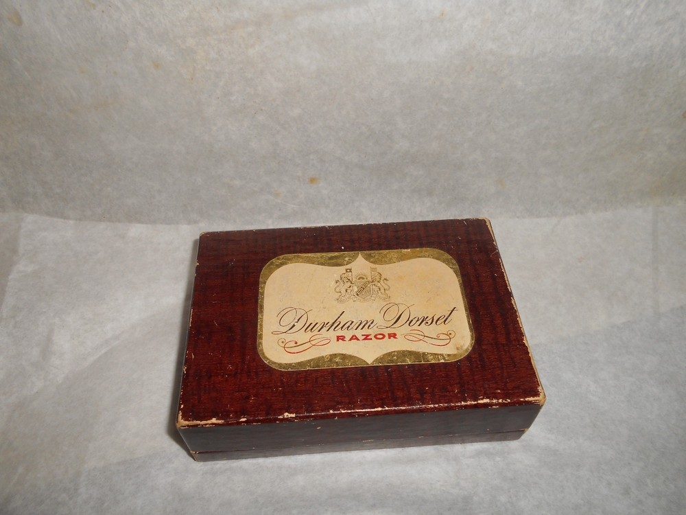 Durham Dorset Safety Razor w 1 Blade Box