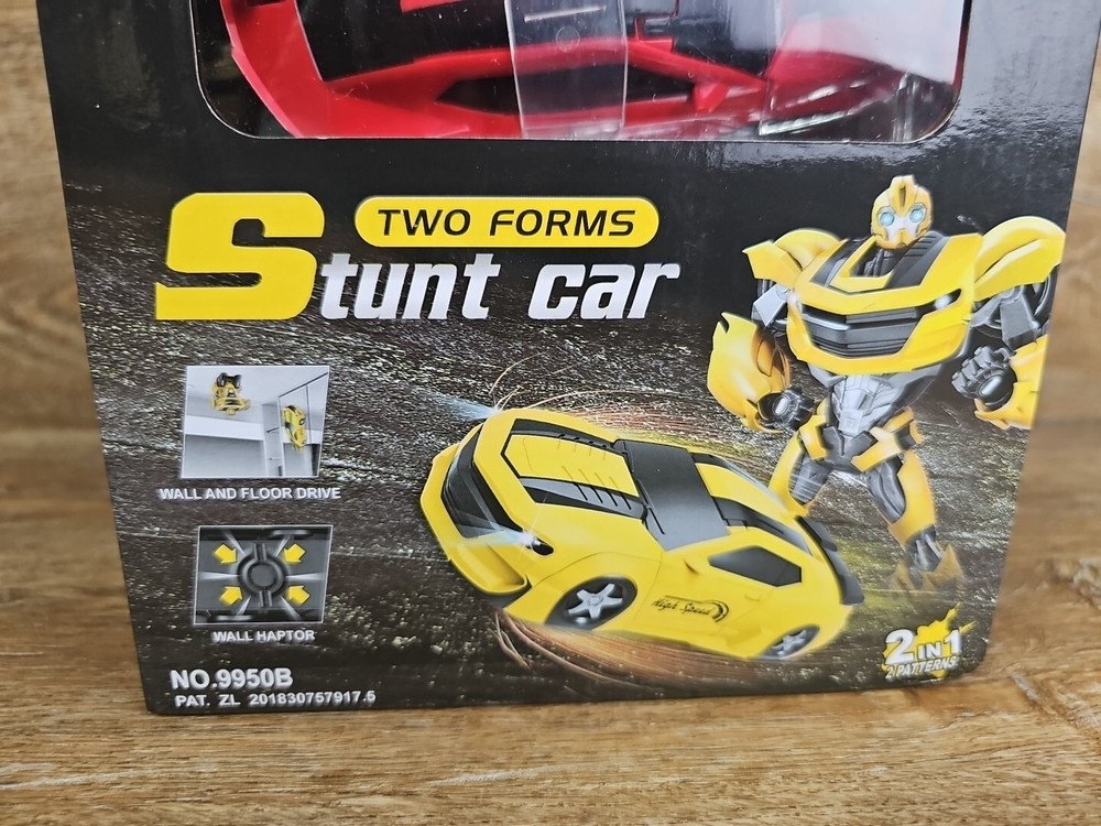 Remote Control Anti Gravity Wall Climber Transformer Toy