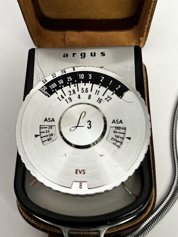 ARGUS L3 LIGHT EXPOSURE METER Needs Repair UNTESTED AS IS