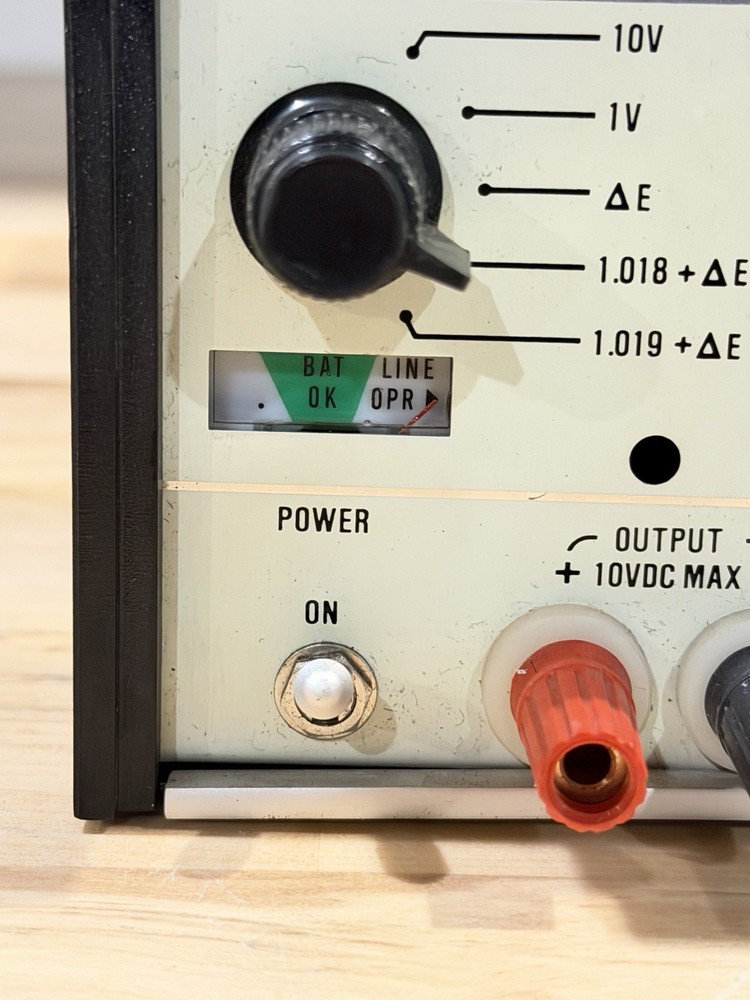 FLUKE 731B DC REFERENCE STANDARD (TESTED) FREE SHIPPING