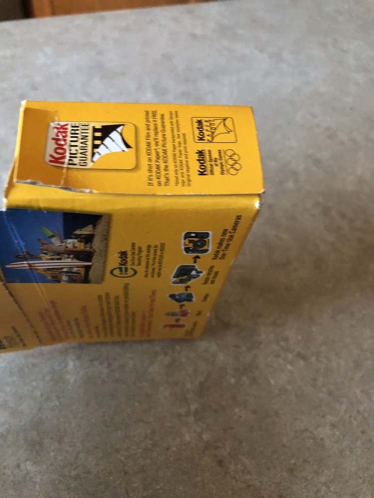 Kodak Max Flash 27 Exp Single Use Camera NEW! Exp 10/2002