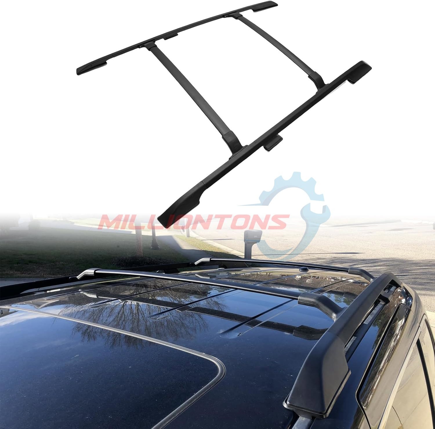 Cross Bar Roof Side Rail Luggage Rack For Honda Odyssey 2011-2017 #08L04-TK8-102